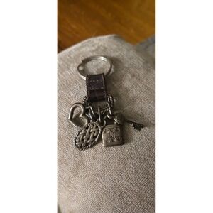 Brighton Key Chain One World Charms Vintage